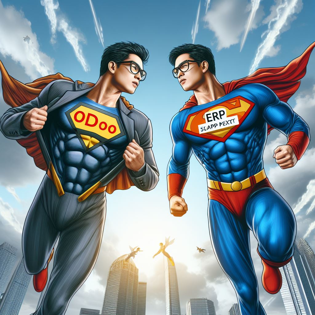 Odoo vs ERPNext - Detailed Comparison & Final Verdict - Cover Image